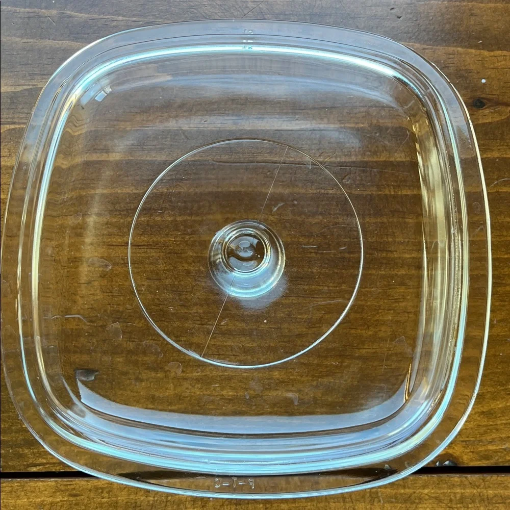 Corningware Casserole Dish P-1 3/4-B & Glass Lid 1.75 Qt Blue Cornflower